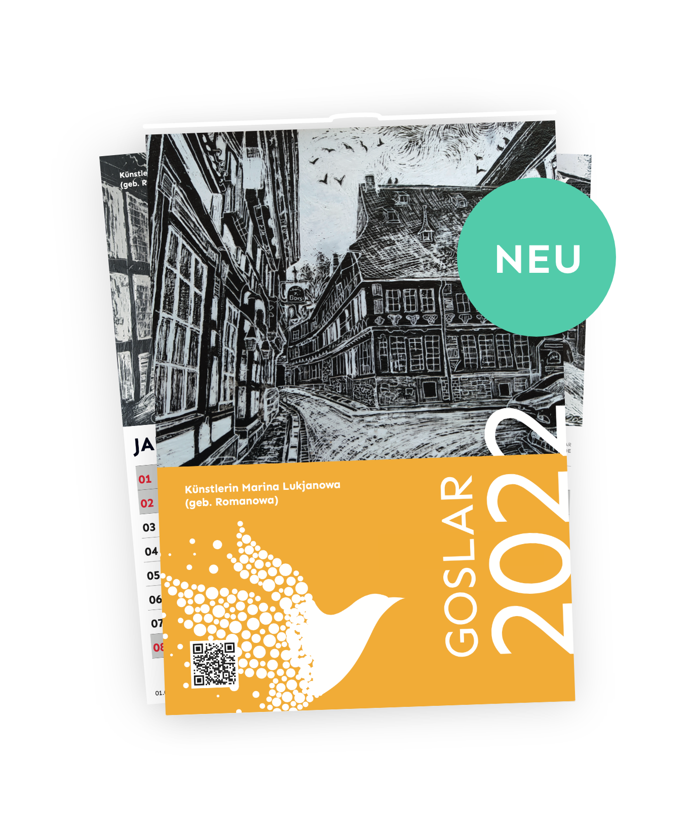 Wandkalender 2022 Goslar