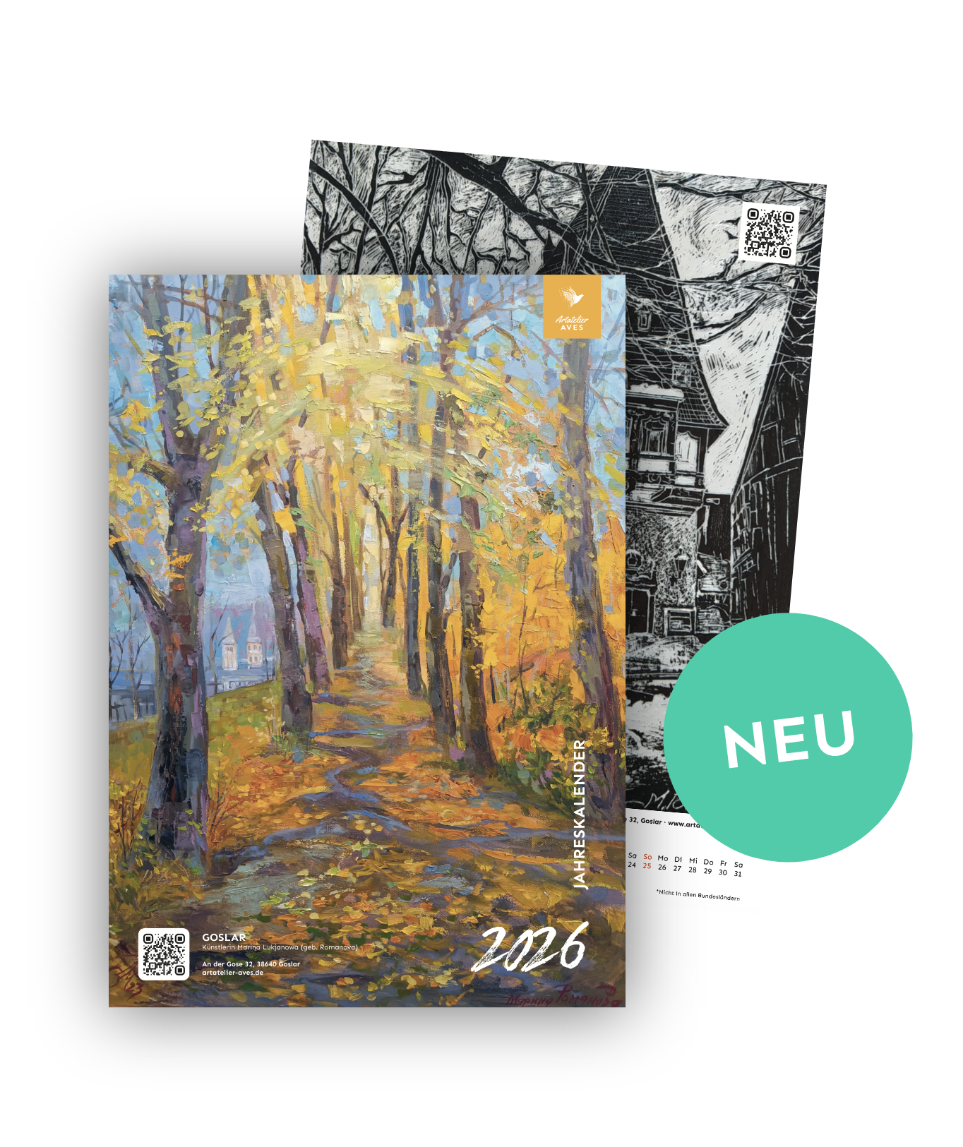 Wandkalender 2026 Goslar